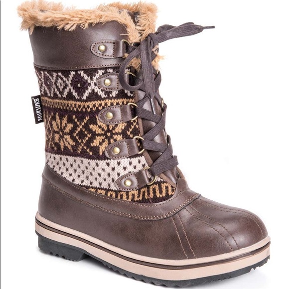 Muk Luks Alexa Snow Boots, 6 - NWT - Picture 2 of 3